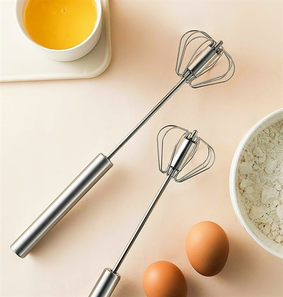 CÂY ĐÁNH TRỨNG, KHUẤY CÀ PHÊ CẦM TAY INOX SIZE LỚN 28CM