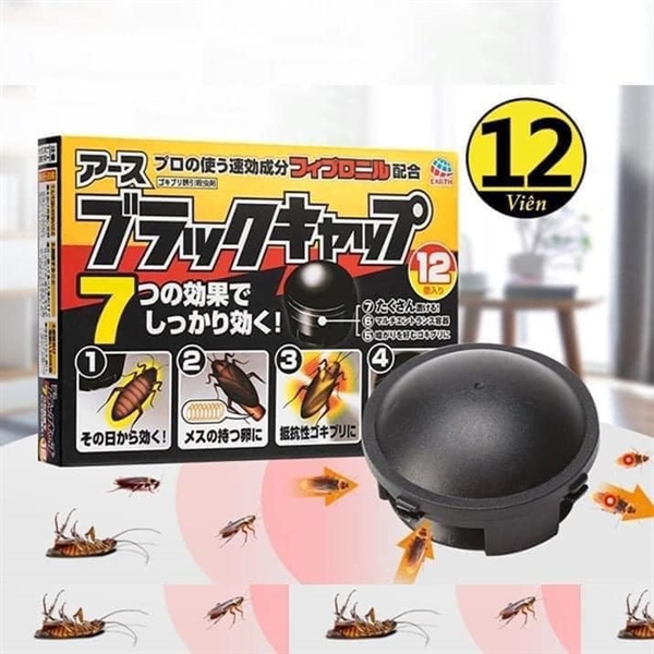 HỘP 12 VIÊN THUỐC DIỆT GIÁN NHẬT BẢN KHÔNG ĐỘC HẠI