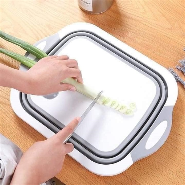 THAU KÈM THỚT GẤP GỌN ĐA NĂNG 2IN1