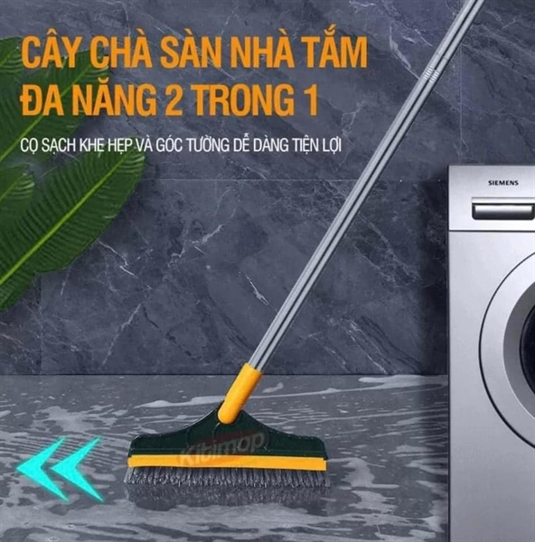 CHỔI CHÀ SÀN NHÀ TẮM ĐA NĂNG 2 TRONG 1