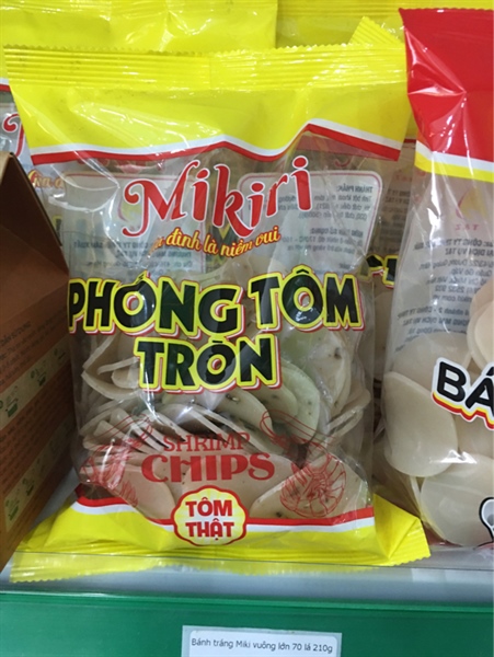Phồng Tôm Tròn Mikiri 200G