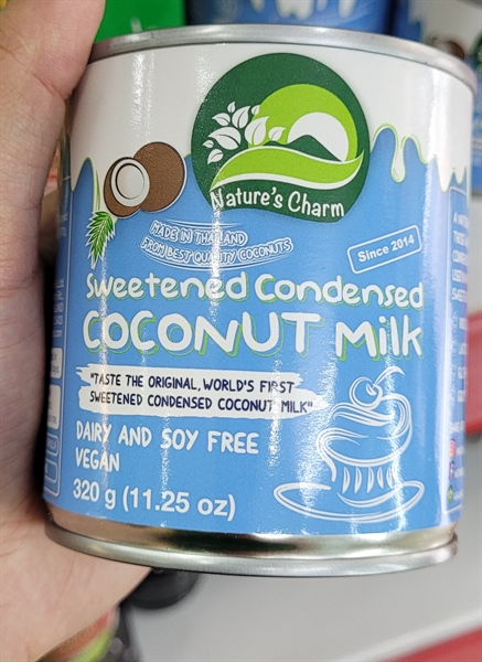 Sữa đặc thuần chay Vegan từ dừa Coconut Milk Nature's Charm