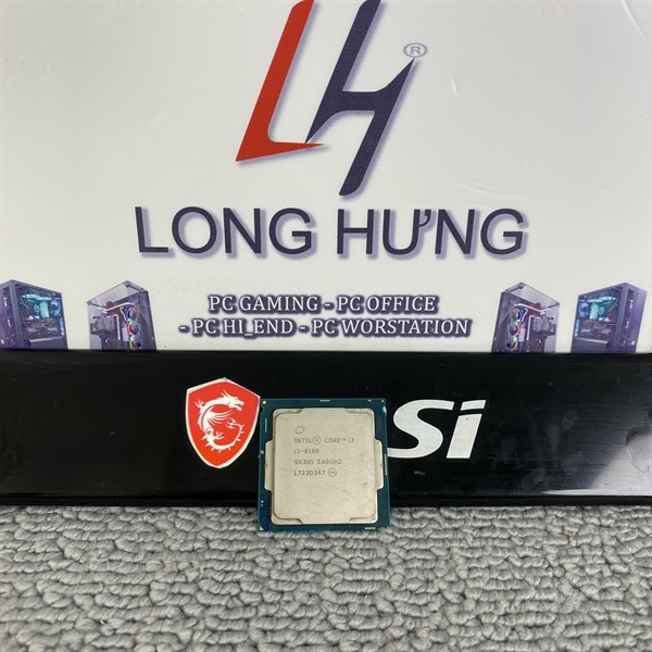 CPU intel core i3 8100 2nd