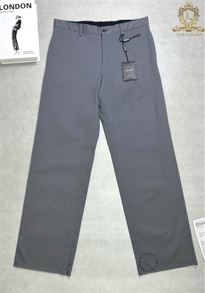 Quần âu Dolce màu ghi bóng