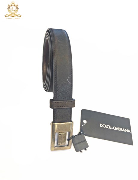 Belt Dolce mặt vuông bản 2.5cm