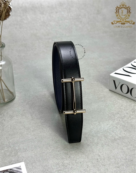 Mặt Belt Hermes H que vàng bóng