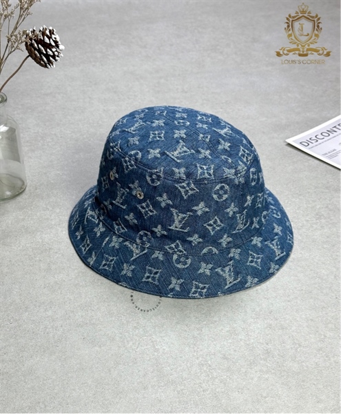 Mũ LV mono jean
