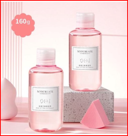 Nước Rửa Vệ Sinh Cọ Và Mút Trang Điểm Maycreate Make Up Tool Detergent