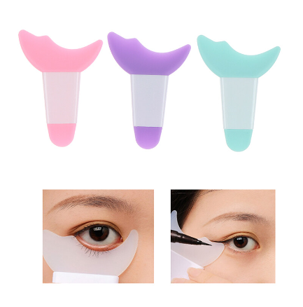 Dụng Cụ Hỗ Trợ Kẻ Mắt / Chuốt Mascara Bằng Silicon Mềm