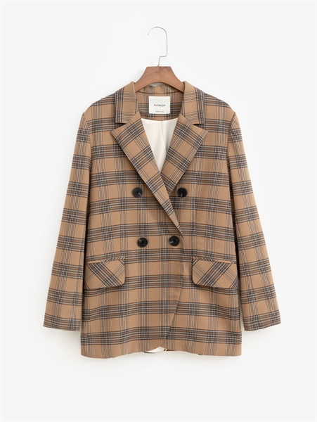 Blazer Kẻ - Caro Be