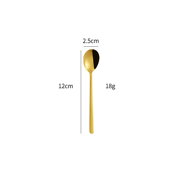 Thìa Hàn Quốc inox304 Vàng