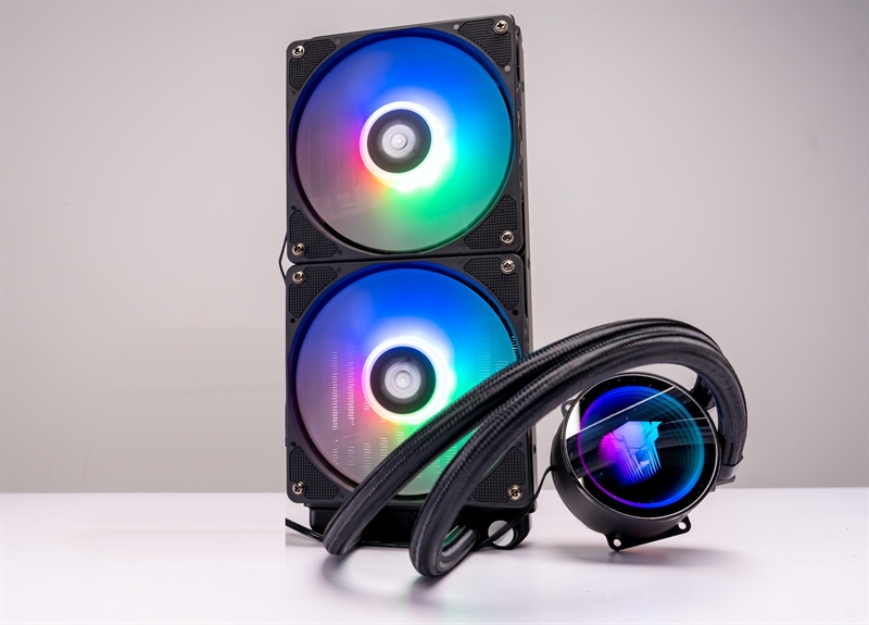 TẢN NHIỆT NƯỚC LEOPARD-240P KT1 ( ĐEN )