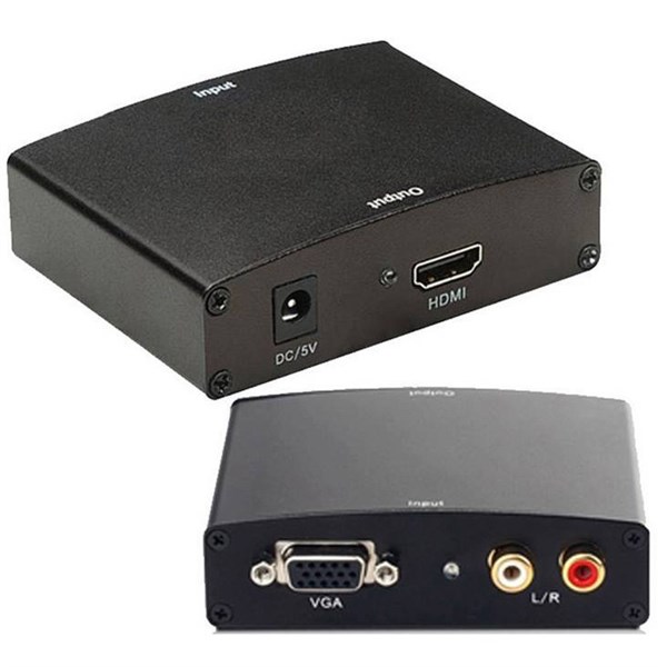 Bộ chuyển đổi VGA to HDMI sắt