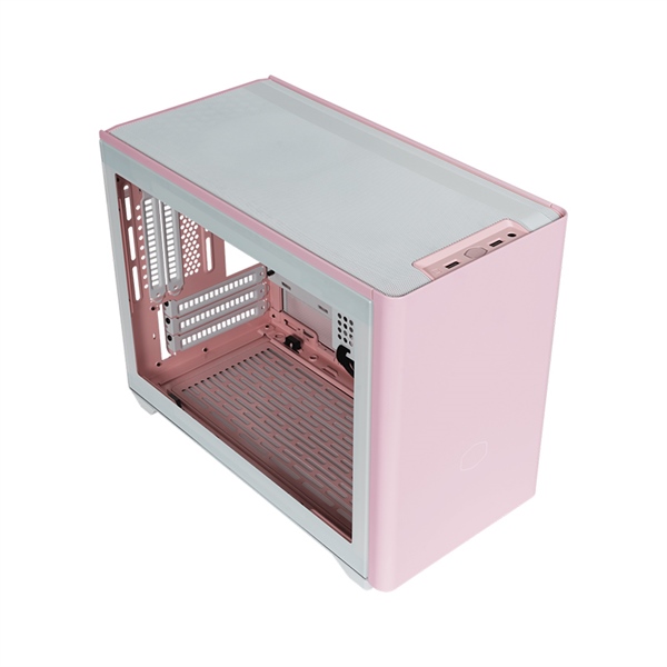 Vỏ case Cooler Master MasterBox NR200P Pink (Mini ITX Tower/Màu Hồng)