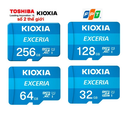 Thẻ nhớ Kioxia 64Gb MicroSD Exodia C10 U1