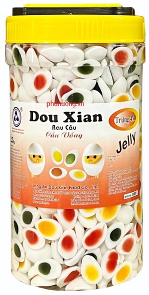 Thạch trứng 4 màu 2.5kg (DX)