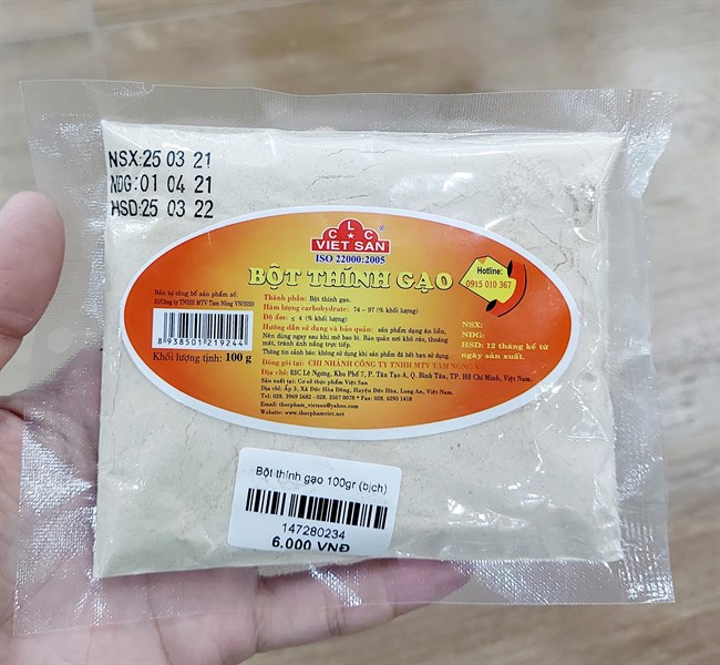 Bột thính gạo 100gr