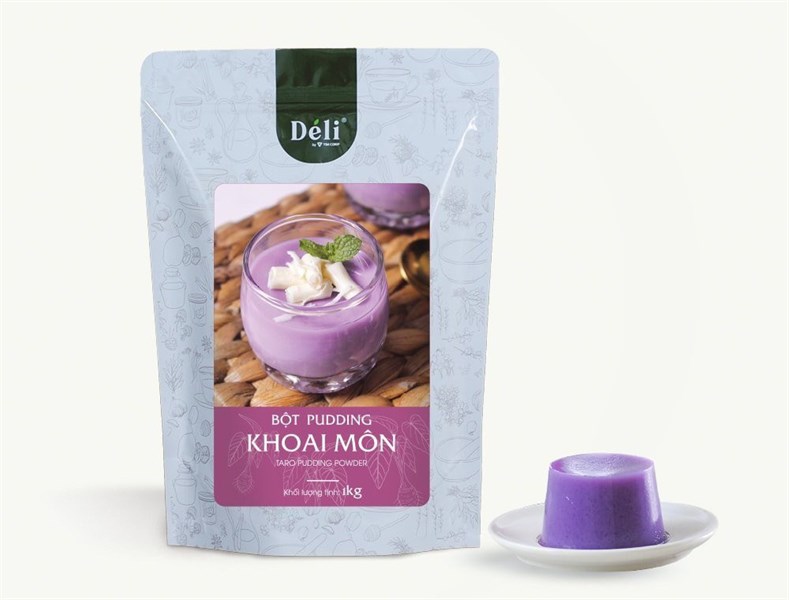 Bột Pudding Khoai môn DÉLI 1Kg