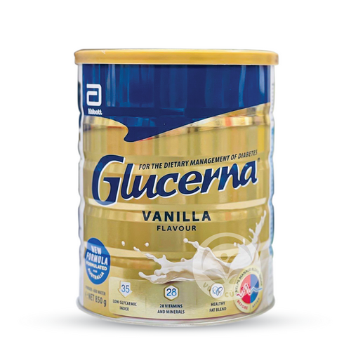 Sữa dành cho người tiểu đường (vị Vani) Glucerna - Úc - Hộp 850gr
