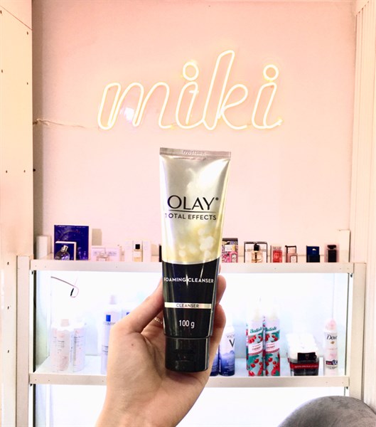 OLAY TOTAL EFFECTS FOAMING CLEANSER 100G