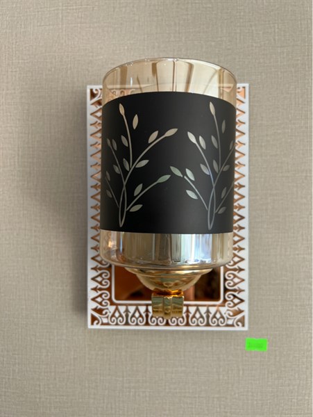 Đèn vách gương chóa đen