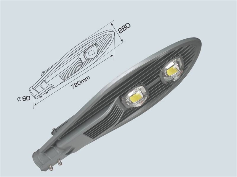 Đèn đường led 100W