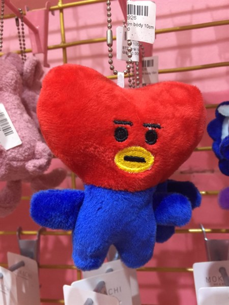 BT21 trái tim body 10cm