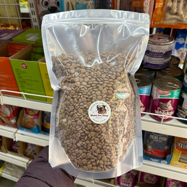 Thức ăn hạt chó mèo túi chiết 1kg