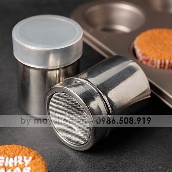 Lọ rắc inox size Vừa