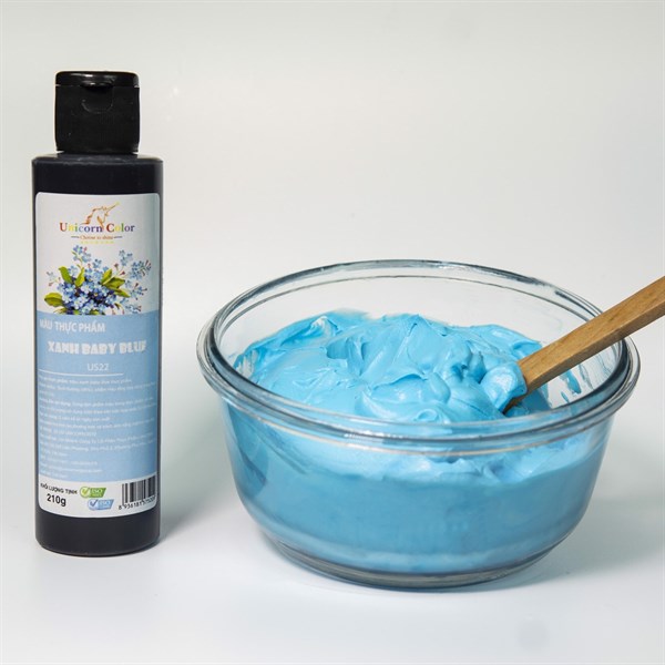 Màu Siro Unicorn Color BABY BLUE (210g)