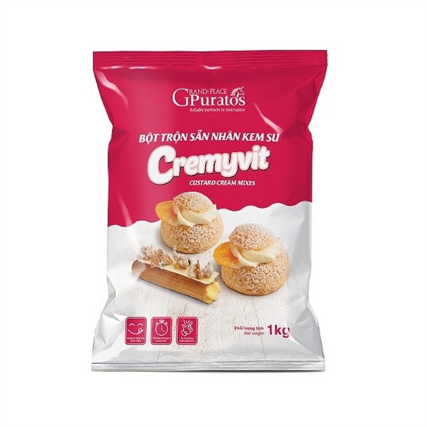 Bột trộn nhân su kem/ Custard Cremyvit (5kg)