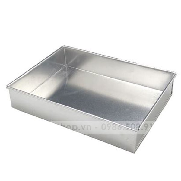 Khuôn chữ nhật gia công đế liền (20x28cm)