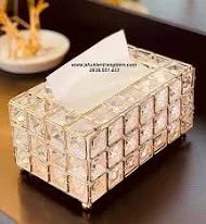 Hộp đựng giấy vân kim cương