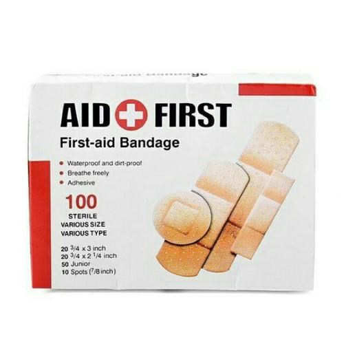 Hộp 100 Băng dán Y Tế Miếng Dán Cá Nhân Dán Vết Thương Ngoài Da Tiện Lợi An Toàn