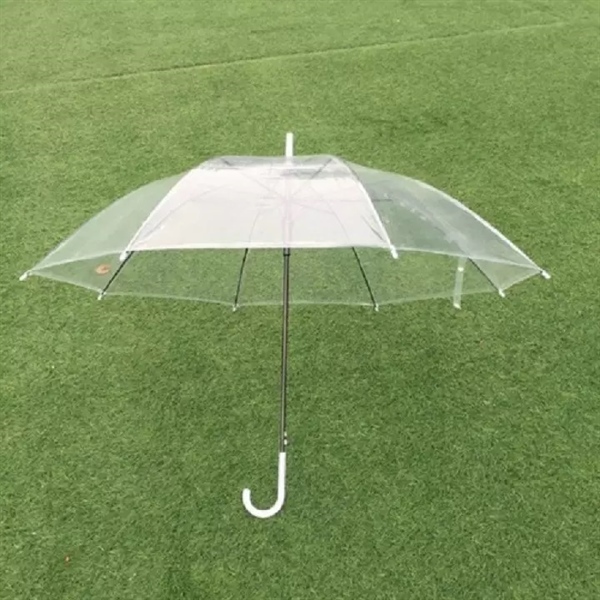Ô dù cầm tay trong suốt cán dài