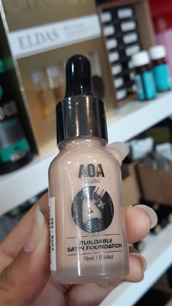Kem nền chai AOA màu buff 303