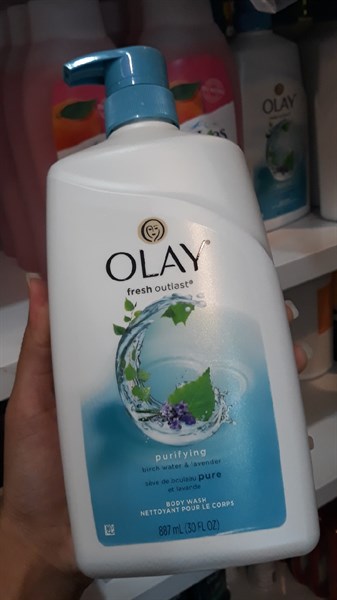 Sữa tắm olay bạc hà 887ml