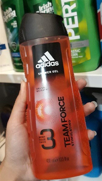 Tắm gội adidas TeamForce 400ml