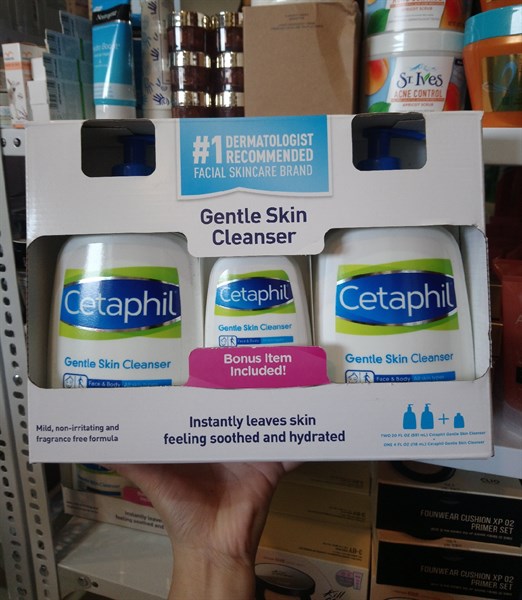 Bộ sữa rửa mặt Cetaphil Gentle Skin Cleanser