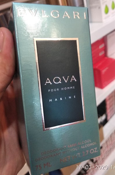 Lăn khử mùi BVLGARI AQVA Pour Homme Marine