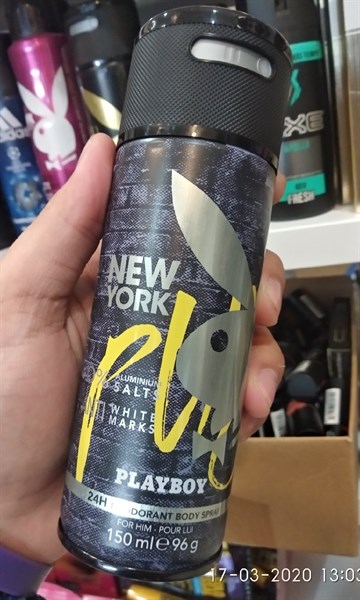 Xịt khử mùi PlayBoy New York