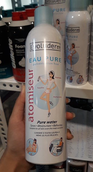 Xịt khoáng Evoluderm lớn 400ml