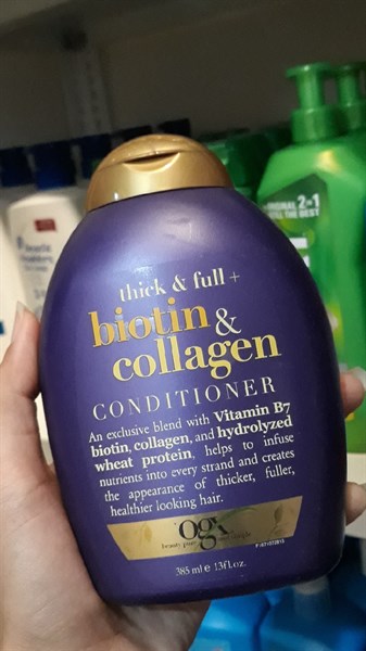 Dầu xả Biotin tím 385ml