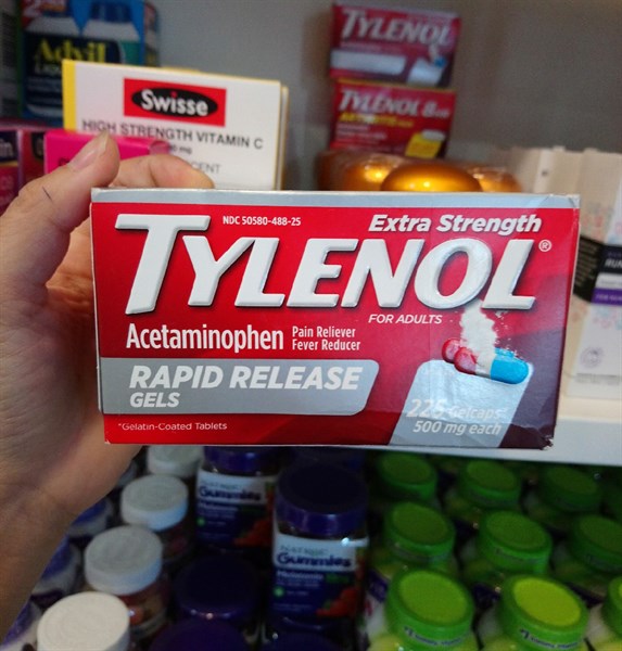 Tylenol Extra Strength Rapid Release Gels with Acetaminophen