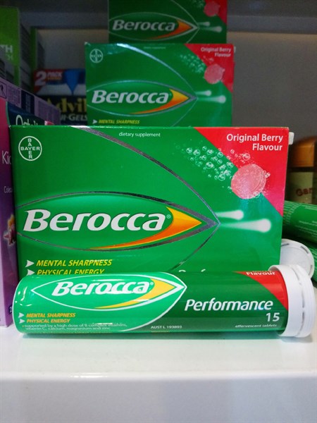 Viên sủi Berocca Original Berry Flavour