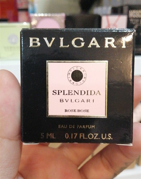 Nước hoa nhí BVLGari Splendida rose rose EDP 5ml