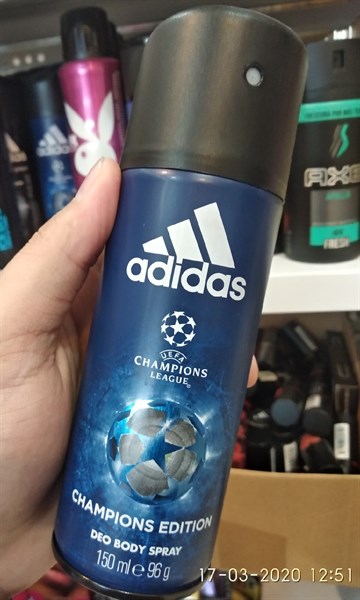 Xịt khử mùi Adidas Champion Edition