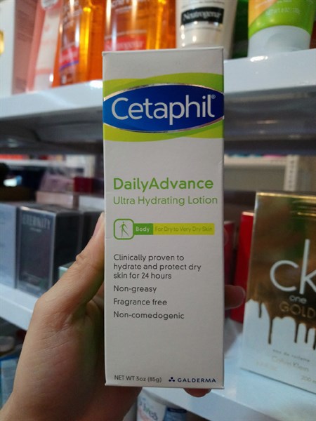 Kem dưỡng dành cho da khô Cetaphil Daily Advance Ultra Hydrating Lotion 85g