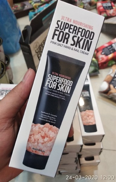 Kem tay Superfood For Skin Pink Salt
