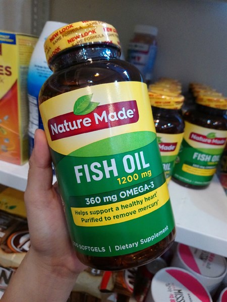 Dầu cá Nature Made Omega-3